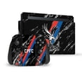 thumbnail image 1 of Head Case Designs Officially Licensed Crystal Palace FC Logo Art Black Marble Vinyl Sticker Skin Decal Cover Compatible with Nintendo Switch Bundle, 1 of 10