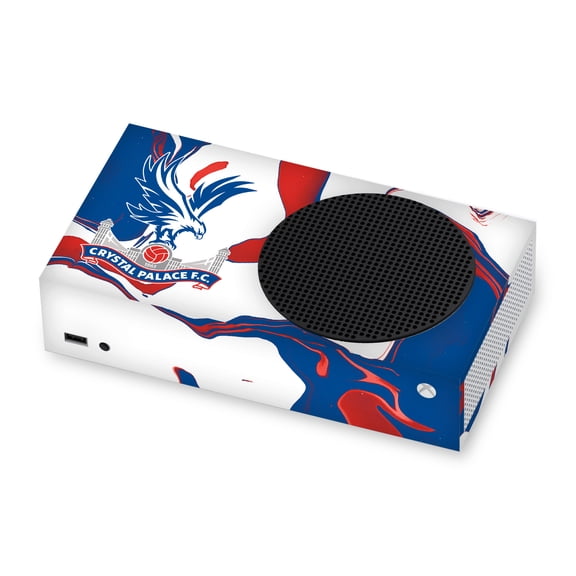 Head Case Designs Officially Licensed Crystal Palace FC Logo Art Marble Vinyl Sticker Skin Decal Cover Compatible with Microsoft Xbox Series S Console