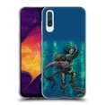 thumbnail image 1 of Head Case Designs Officially Licensed David Lozeau Colourful Grunge Diver And Mermaid Soft Gel Case Compatible with Samsung Galaxy A50/A30s (2019), 1 of 7