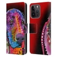 thumbnail image 1 of Head Case Designs Officially Licensed Dean Russo Dogs Basset Hound Leather Book Wallet Case Cover Compatible with Apple iPhone 15 Pro, 1 of 6