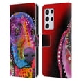 thumbnail image 1 of Head Case Designs Officially Licensed Dean Russo Dogs Basset Hound Leather Book Wallet Case Cover Compatible with Samsung Galaxy S21 Ultra 5G, 1 of 6