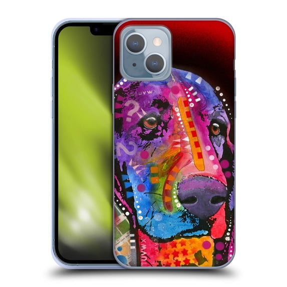 Head Case Designs Officially Licensed Dean Russo Dogs Basset Hound Soft Gel Case Compatible with Apple iPhone 14