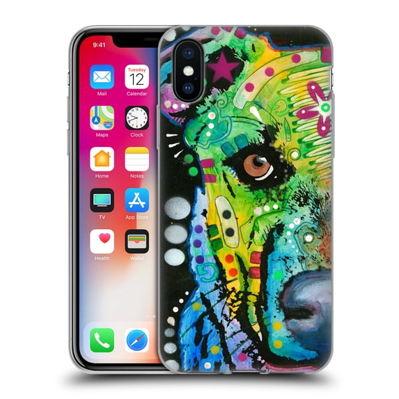 Head Case Designs Officially Licensed Dean Russo Dogs Bully Soft Gel Case Compatible with Apple iPhone X / iPhone XS