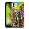 thumbnail image 1 of Head Case Designs Officially Licensed Dean Russo Dogs French Bulldog Hard Back Case Compatible with Apple iPhone 11, 1 of 7