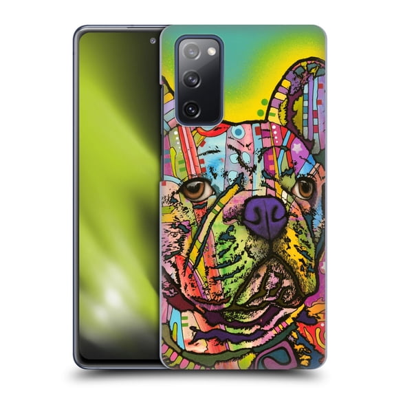 Head Case Designs Officially Licensed Dean Russo Dogs French Bulldog Hard Back Case Compatible with Samsung Galaxy S20 FE / 5G