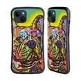 thumbnail image 1 of Head Case Designs Officially Licensed Dean Russo Dogs French Bulldog Hybrid Case Compatible with Apple iPhone 15 Plus, 1 of 7