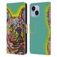 thumbnail image 1 of Head Case Designs Officially Licensed Dean Russo Dogs French Bulldog Leather Book Wallet Case Cover Compatible with Apple iPhone 14 Plus, 1 of 6