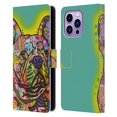 thumbnail image 1 of Head Case Designs Officially Licensed Dean Russo Dogs French Bulldog Leather Book Wallet Case Cover Compatible with Apple iPhone 14 Pro Max, 1 of 6