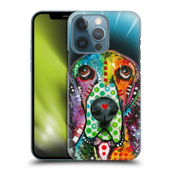 Head Case Designs Officially Licensed Dean Russo Dogs Hound Hard Back Case Compatible with Apple iPhone 13 Pro