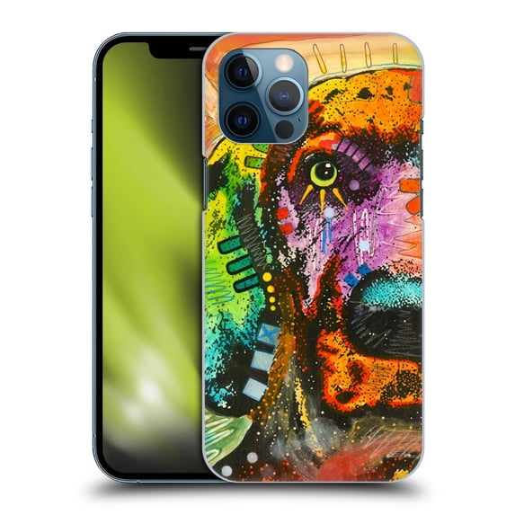 Head Case Designs Officially Licensed Dean Russo Dogs Lab Hard Back Case Compatible with Apple iPhone 12 Pro Max