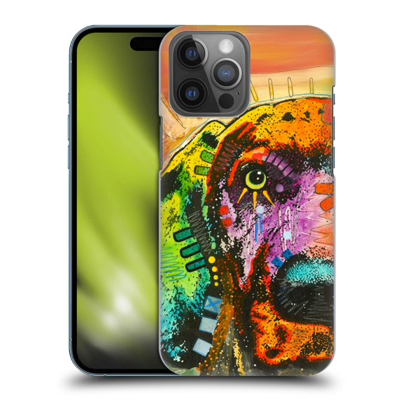 Head Case Designs Officially Licensed Dean Russo Dogs Lab Hard Back Case Compatible with Apple iPhone 14 Pro Max