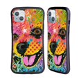 thumbnail image 1 of Head Case Designs Officially Licensed Dean Russo Dogs Pomeranian Hybrid Case Compatible with Apple iPhone 14 Plus, 1 of 7