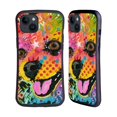 thumbnail image 1 of Head Case Designs Officially Licensed Dean Russo Dogs Pomeranian Hybrid Case Compatible with Apple iPhone 15 Plus, 1 of 7