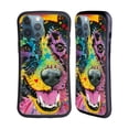thumbnail image 1 of Head Case Designs Officially Licensed Dean Russo Dogs Smiling Collie Hybrid Case Compatible with Apple iPhone 13 Pro Max, 1 of 7