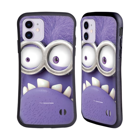 Head Case Designs Officially Licensed Despicable Me Full Face Minions Evil 2 Hybrid Case Compatible with Apple iPhone 11