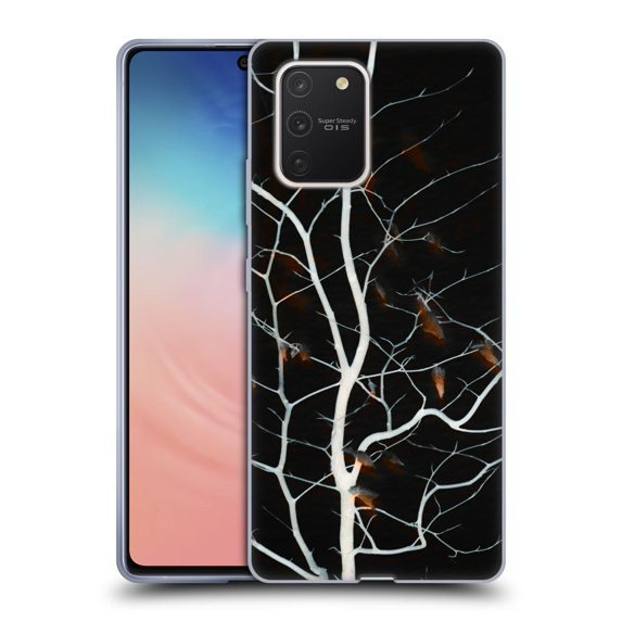 Head Case Designs Officially Licensed Dorit Fuhg Forest Black Soft Gel Case Compatible with Samsung Galaxy S10 Lite