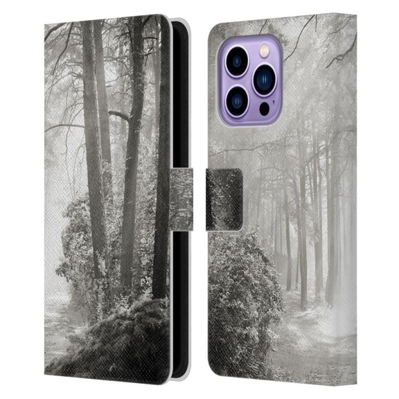 Head Case Designs Officially Licensed Dorit Fuhg In The Forest Into The Forest 2 Leather Book Wallet Case Cover Compatible with Apple iPhone 14 Pro Max