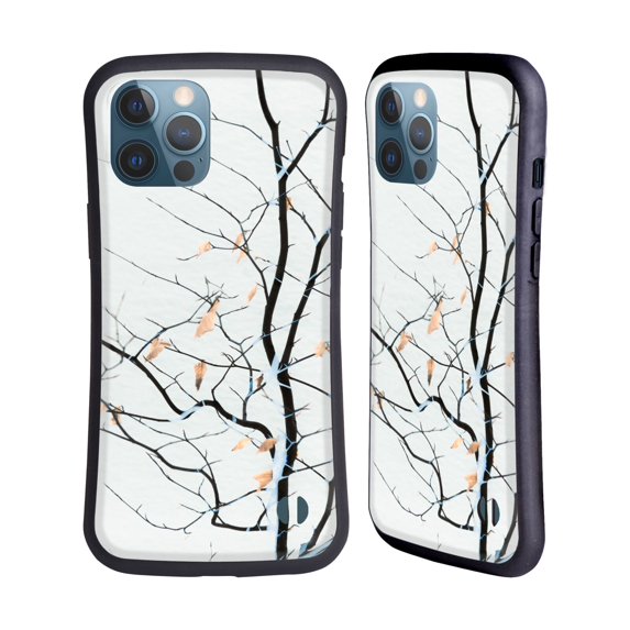 Head Case Designs Officially Licensed Dorit Fuhg Forest White Hybrid Case Compatible with Apple iPhone 12 Pro Max