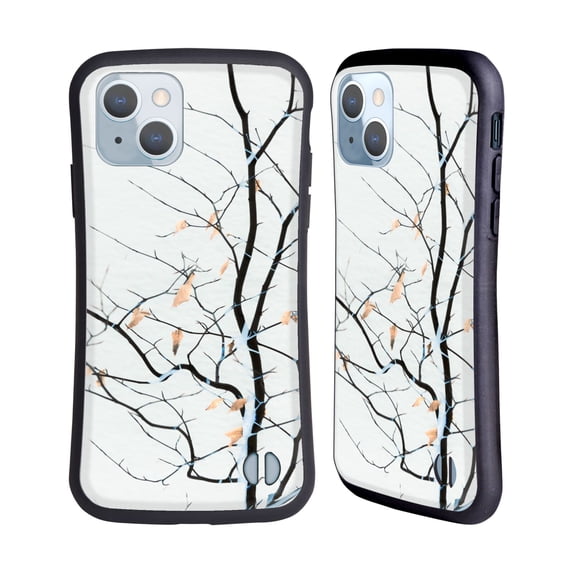 Head Case Designs Officially Licensed Dorit Fuhg Forest White Hybrid Case Compatible with Apple iPhone 14