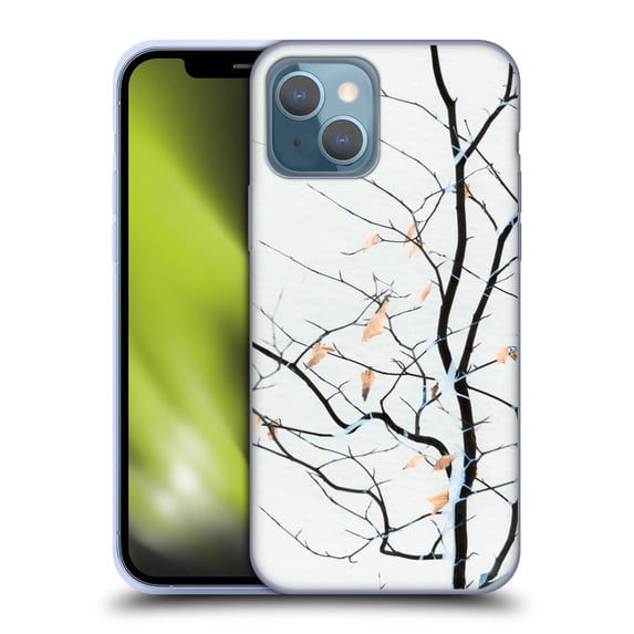 Head Case Designs Officially Licensed Dorit Fuhg Forest White Soft Gel Case Compatible with Apple iPhone 13