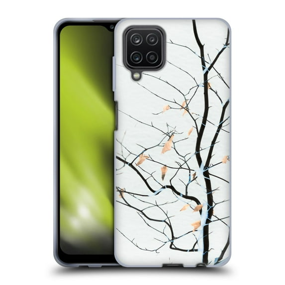 Head Case Designs Officially Licensed Dorit Fuhg Forest White Soft Gel Case Compatible with Samsung Galaxy A12 (2020)
