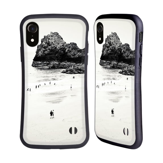 Head Case Designs Officially Licensed Dorit Fuhg Travel Stories Cornwall Beach Life Hybrid Case Compatible with Apple iPhone XR