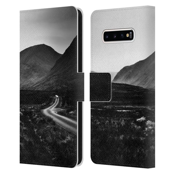 Head Case Designs Officially Licensed Dorit Fuhg Travel Stories Into Glen Etive Leather Book Wallet Case Cover Compatible with Samsung Galaxy S10+ / S10 Plus