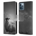 thumbnail image 1 of Head Case Designs Officially Licensed Dorit Fuhg Travel Stories Le Fluff Leather Book Wallet Case Cover Compatible with Apple iPhone 12 / iPhone 12 Pro, 1 of 6