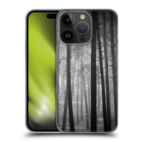 Head Case Designs Officially Licensed Dorit Fuhg Travel Stories Pines Hard Back Case Compatible with Apple iPhone 15 Pro