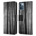 thumbnail image 1 of Head Case Designs Officially Licensed Dorit Fuhg Travel Stories Pines Leather Book Wallet Case Cover Compatible with Apple iPhone 12 / iPhone 12 Pro, 1 of 6