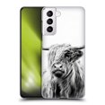 thumbnail image 1 of Head Case Designs Officially Licensed Dorit Fuhg Travel Stories Portrait of a Highland Cow Hard Back Case Compatible with Samsung Galaxy S21 5G, 1 of 7