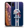 thumbnail image 1 of Head Case Designs NFL New England Patriots Logo Helmet Soft Gel Case for Apple iPhone XR, 1 of 7