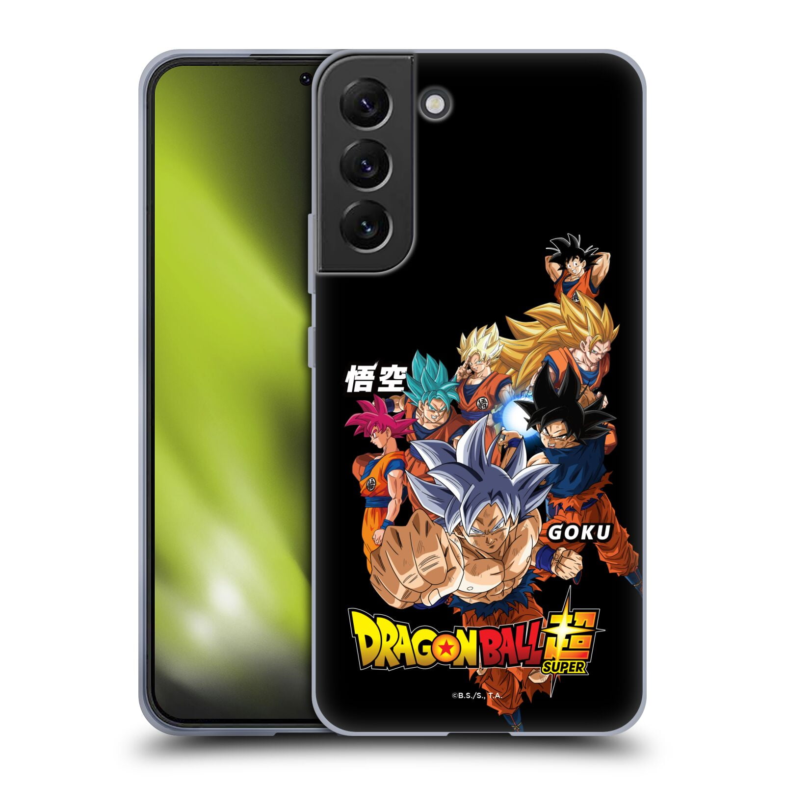 Goku Dragon Ball Samsung Galaxy Z Flip 5 Clear Case