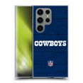 thumbnail image 1 of Head Case Designs NFL Dallas Cowboys Logo Distressed Look Soft Gel Case for Samsung Galaxy S24 Ultra 5G, 1 of 7