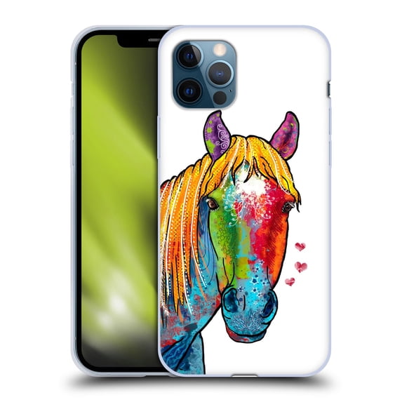 Head Case Designs Officially Licensed Duirwaigh Animals Horse Soft Gel Case Compatible with Apple iPhone 12 / iPhone 12 Pro