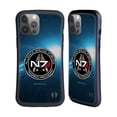thumbnail image 1 of Head Case Designs Officially Licensed EA Bioware Mass Effect 3 Badges And Logos N7 Training Program Hybrid Case Compatible with Apple iPhone 14 Pro Max, 1 of 7
