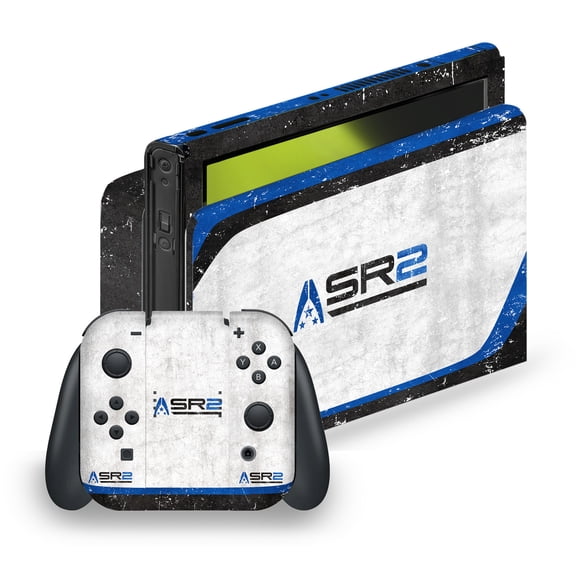 Head Case Designs Officially Licensed EA Bioware Mass Effect 3 Badges And Logos SR2 Normandy Vinyl Sticker Skin Decal Cover Compatible with Nintendo Switch OLED