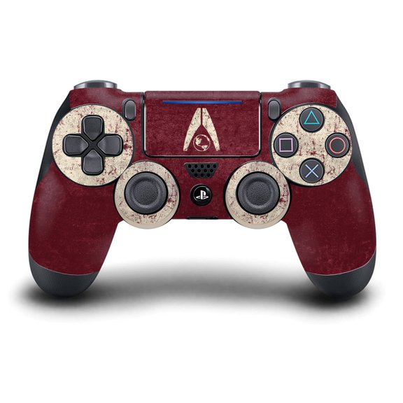 Head Case Designs Officially Licensed EA Bioware Mass Effect 3 Badges And Logos Interplanetary Combatives Vinyl Skin Decal Compatible with Sony DualShock 4 Controller