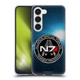 thumbnail image 1 of Head Case Designs Officially Licensed EA Bioware Mass Effect 3 Badges And Logos N7 Training Program Soft Gel Case Compatible with Samsung Galaxy S23 5G, 1 of 7