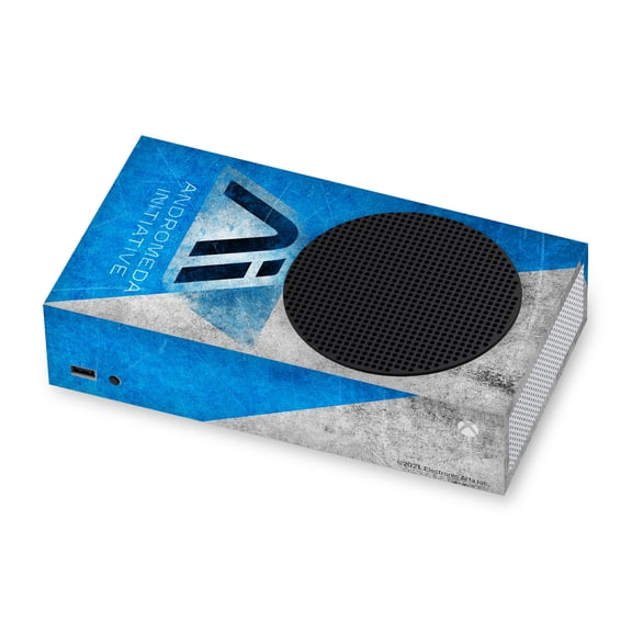 Head Case Designs Officially Licensed EA Bioware Mass Effect Andromeda Graphics Initiative Distressed Vinyl Skin Decal Compatible with Microsoft Xbox Series S Console