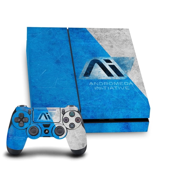 Head Case Designs Officially Licensed EA Bioware Mass Effect Andromeda Graphics Initiative Distressed Vinyl Skin Decal Compatible with Sony PS4 Console & Controller