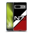 thumbnail image 1 of Head Case Designs Officially Licensed EA Bioware Mass Effect Graphics N7 Logo Stripes Soft Gel Case Compatible with Google Pixel 7, 1 of 7