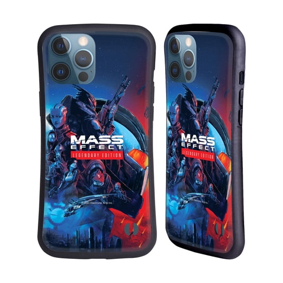 Head Case Designs Officially Licensed EA Bioware Mass Effect Legendary Graphics Key Art Hybrid Case Compatible with Apple iPhone 13 Pro Max