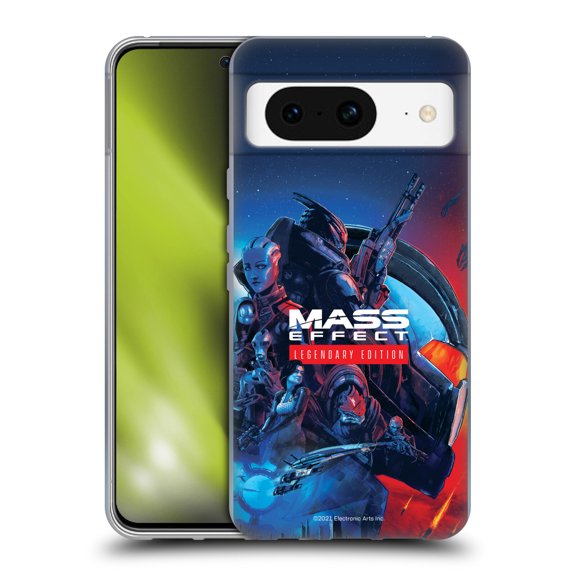 Head Case Designs Officially Licensed EA Bioware Mass Effect Legendary Graphics Key Art Soft Gel Case Compatible with Google Pixel 8
