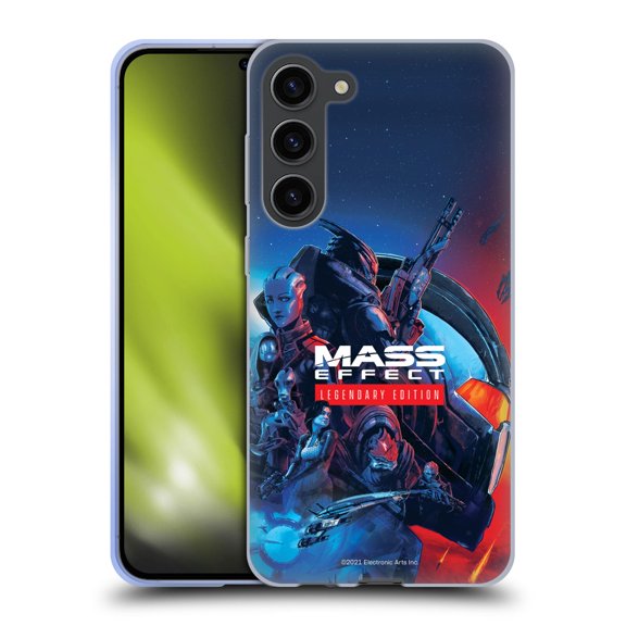 Head Case Designs Officially Licensed EA Bioware Mass Effect Legendary Graphics Key Art Soft Gel Case Compatible with Samsung Galaxy S23+ 5G