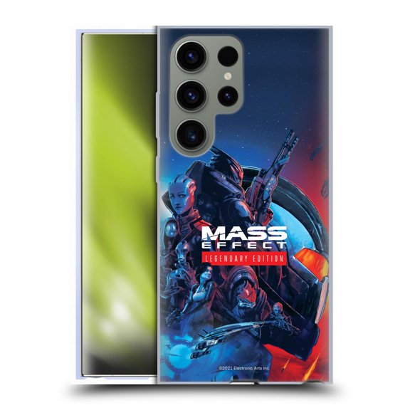 Head Case Designs Officially Licensed EA Bioware Mass Effect Legendary Graphics Key Art Soft Gel Case Compatible with Samsung Galaxy S23 Ultra 5G