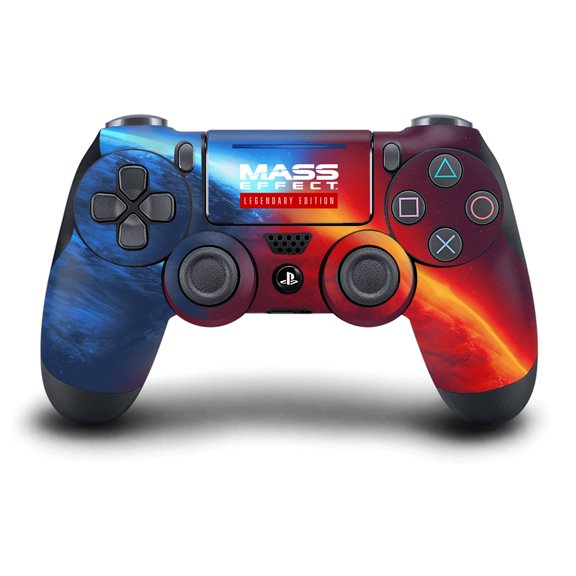 Head Case Designs Officially Licensed EA Bioware Mass Effect Legendary Graphics Logo Key Art Vinyl Sticker Skin Decal Cover Compatible with Sony DualShock 4 Controller