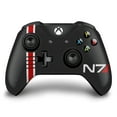 thumbnail image 1 of Head Case Designs Officially Licensed EA Bioware Mass Effect Legendary Graphics N7 Logo Vinyl Sticker Skin Decal Compatible with Microsoft Xbox One S / X Controller, 1 of 5