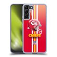 thumbnail image 1 of Head Case Designs NFL Kansas City Chiefs Logo Helmet Soft Gel Case for Samsung Galaxy S22+ 5G, 1 of 7