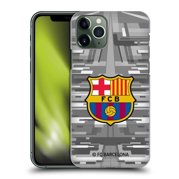 Head Case Designs Officially Licensed FC Barcelona 2019/20 Crest Kit Away Goalkeeper Hard Back Case Compatible with Apple iPhone 11 Pro